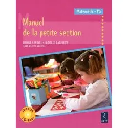 livre manuel de la petite section - (1 cd - rom)