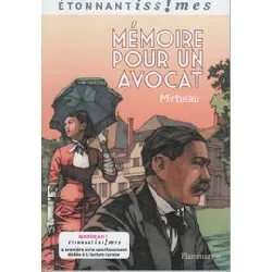 livre mémoire pour un avocat