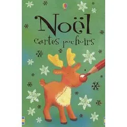 livre noel cartes pochoirs coffret
