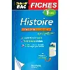 livre objectif bac fiches détachables histoire term l/es