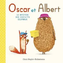 livre oscar et albert - le mystère des biscuits disparus