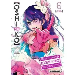 livre oshi no ko - édition collector - tome 6