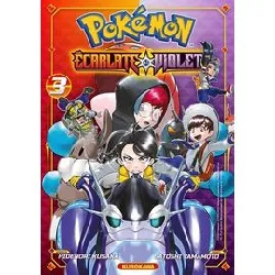 livre pokémon - la grande aventure - ecarlate et violet - tome 3