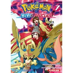 livre pokémon - la grande aventure - epée et bouclier - tome 7