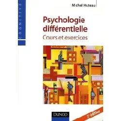 livre psychologie différentielle - 5e éd. - cours, exercices et qcm corrigés