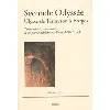 livre seconde odyssée - ulysse de tennyson à borges