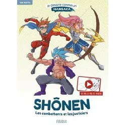 livre shônen - les combattants et les justiciers