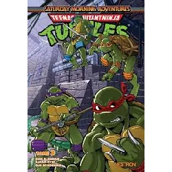 livre teenage mutant ninja turtles : saturday morning adventures