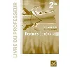 livre terres littéraires français unique 2de éd. 2011 - du professeur