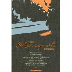 livre tout maigret - tome 7
