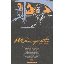 livre tout maigret - tome 8