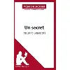 livre un secret de philippe grimbert - fiche de lecture
