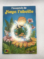 livre vintage l'escapade de maya l'abeille