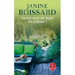 livre voulez - vous partager ma maison ?