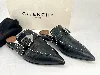 mocassins/ mules givenchy en cuir noir clouté