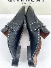 mocassins/ mules givenchy en cuir noir clouté