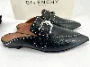 mocassins/ mules givenchy en cuir noir clouté