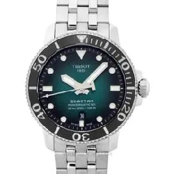 montre - tissot - t120.407.11.091.01 - automatique - cadran vert - acier inoxydable