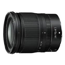 nikon nikkor z 50 24 - 70 mm f/4 s slr noir