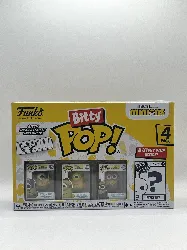 pack 4 figurines bitty pop! les minions funko