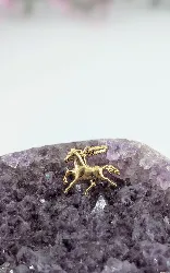 pendentif cheval en or or 750 millième (18 ct) 0,62g