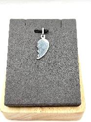 pendentif en argent demi coeur  argent 925 millième (22 ct) 1,65g