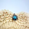 pendentif en argent orné d'une turquoise  argent autre 2,3g