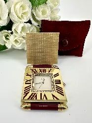 pendulette de voyage cartier modèle must mouvement quartz (pile à changer)