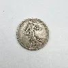 pièce 1 franc semeuse 1918 argent 835 millième 4,86g