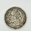 pièce 5 francs napoleon iii argent 900 millième 24,74g