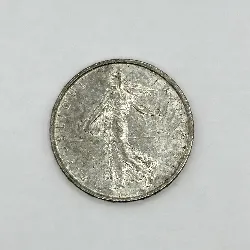 piece 5 francs semeuse 1964 argent 835 millième 12g
