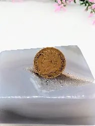 pièce or 20 frank "hiéronimus" jérôme bonaparte tête laurée 1811 or 900/1000 6,36g