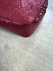 pochette furla en cuir rouge et bleu