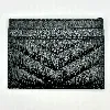porte-cartes saint laurent en cuir grainé noir