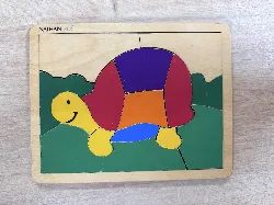 puzzle nathan en bois tortue