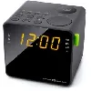 radio réveil muse m - 187 cr noir