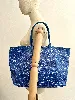 sac cabas goyard saint louis pm en toile goyardine et cuir, avec une pochette intérieure amovible