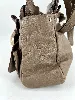 sac chloé modèle saskia en cuir taupe
