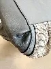 sac coach maddison pinnacle en cuir gris embossé python