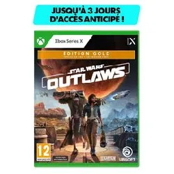 star wars : outlaws gold edition xbox serie s/x