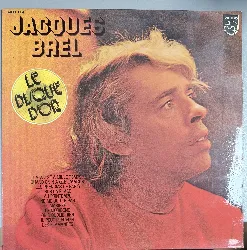 vinyle jacques brel - le disque d'or - quand on a que l'amour