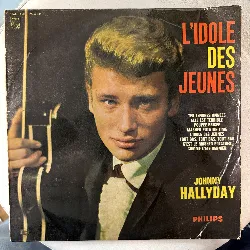vinyle original johnny hallyday – n°4 l'idole des jeunes