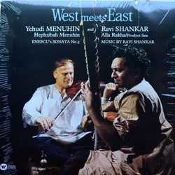 vinyle yehudi menuhin and ravi shankar - west meets east (2013)