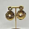3130509 boucles d'oreilles puces t3,7 x 5,5 cm