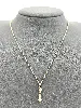 97427945 collier avec pendentif en oxydes l45 cm