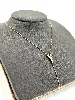 97431945 collier avec pendentif en oxydes l45 cm
