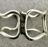 bague argent ajourée t50 argent autre 1,28g