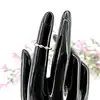 bague argent demi alliance d'oxydes t49,5 argent 925 millième (22 ct) 0,97g