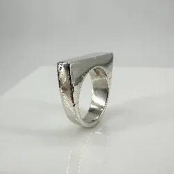 bague chevalière argent 925 millième (22 ct) 17,68g