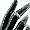 bague chevalière pentagrame t55 argent 925 millième (22 ct) 4,73g